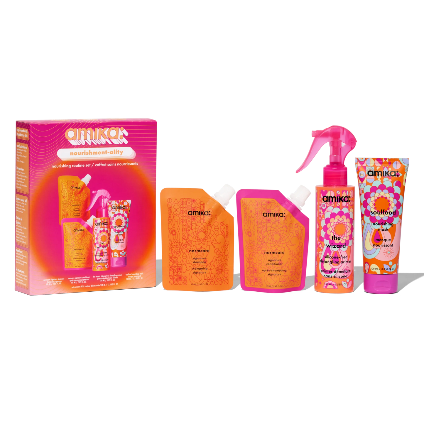 Nourishment-ality Nourishing Routine Set - amika