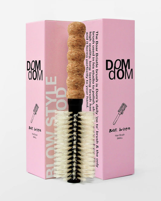 Small 2" Round Boar / Nylon Bristle Brush