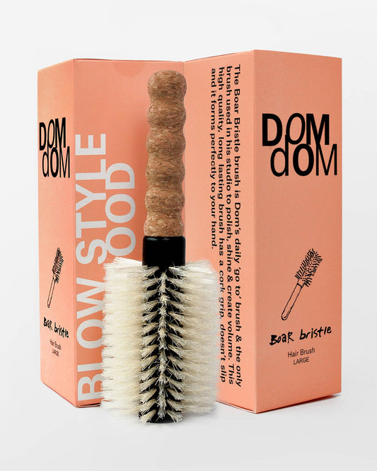 Large 2.5” Round Boar / Nylon Bristle Brush