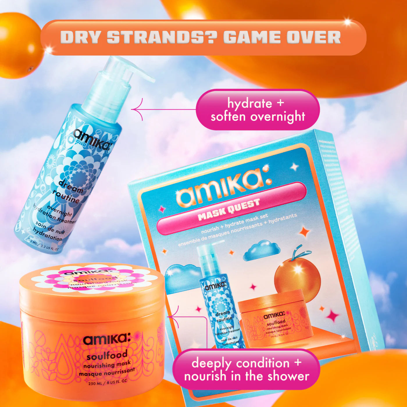 Mask Quest
Nourish + Hydrate Mask Set