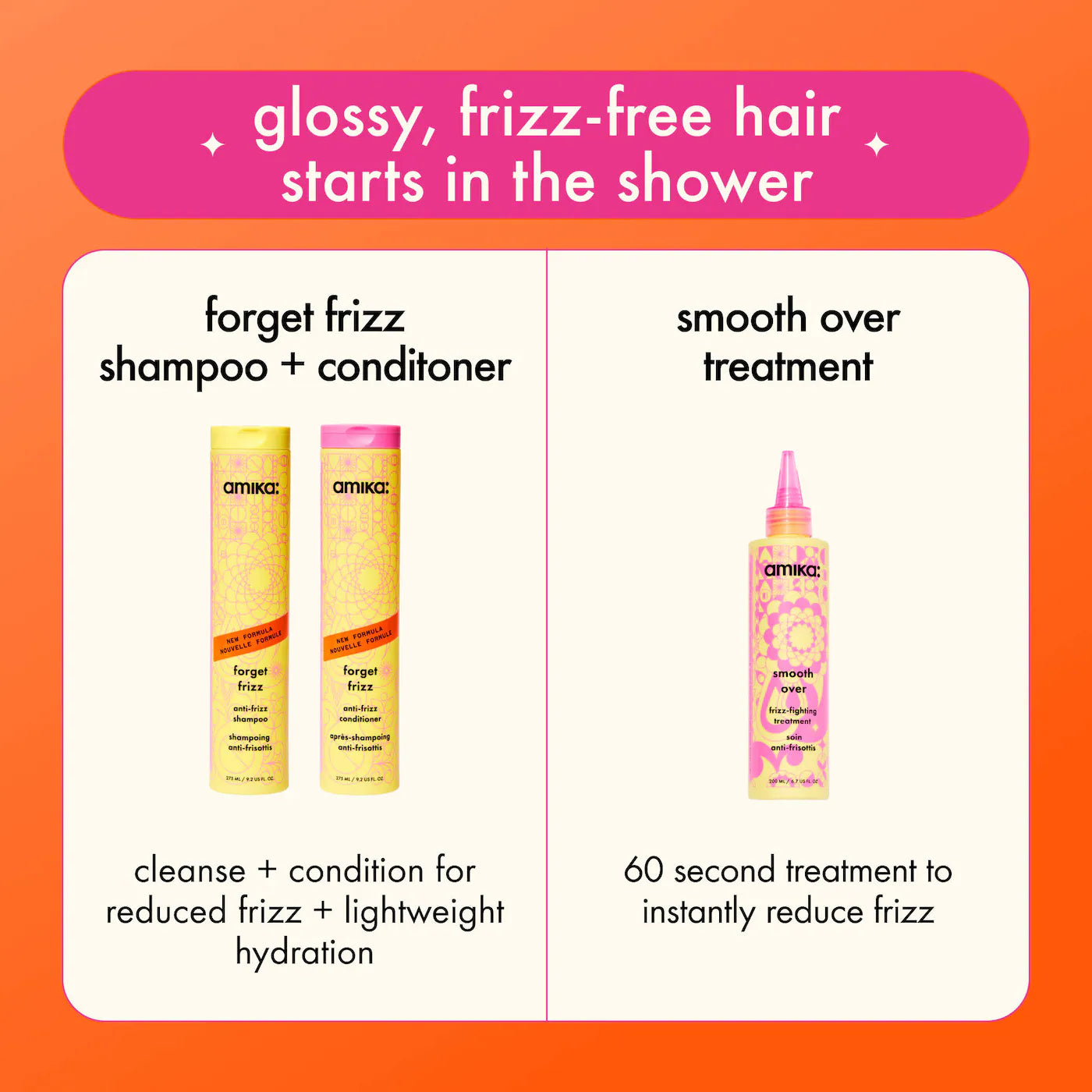 Forget Frizz anti-frizz Conditioner - amika