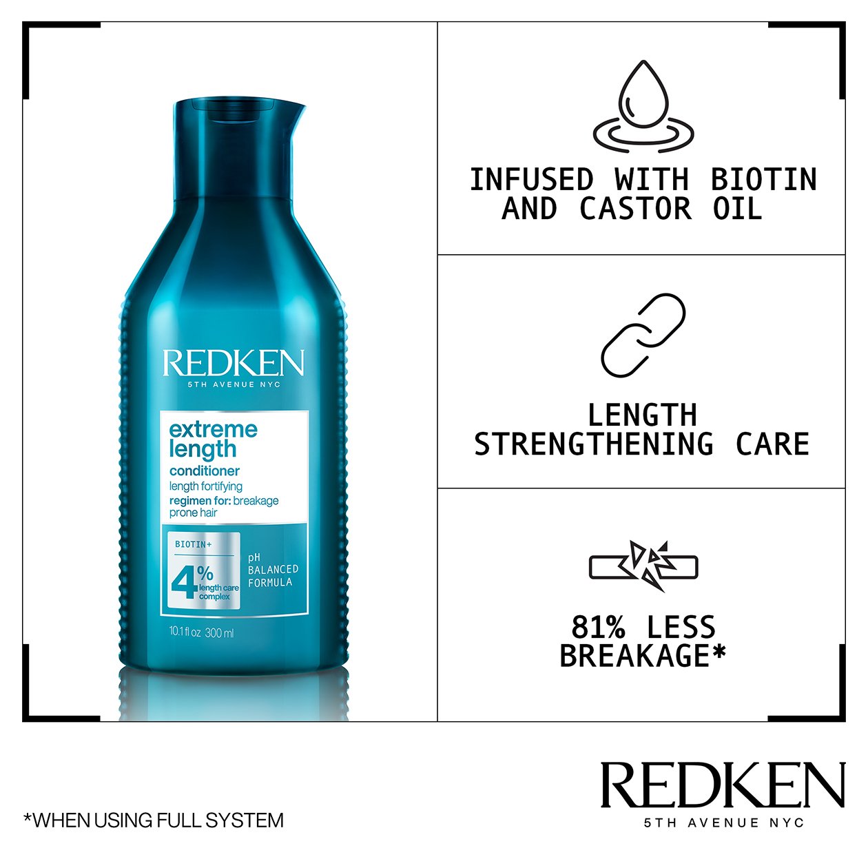 Extreme Length Conditioner With Biotin -Redken