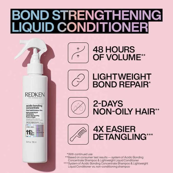 Acidic Bonding Concentrate Lightweight Liquid Conditioner