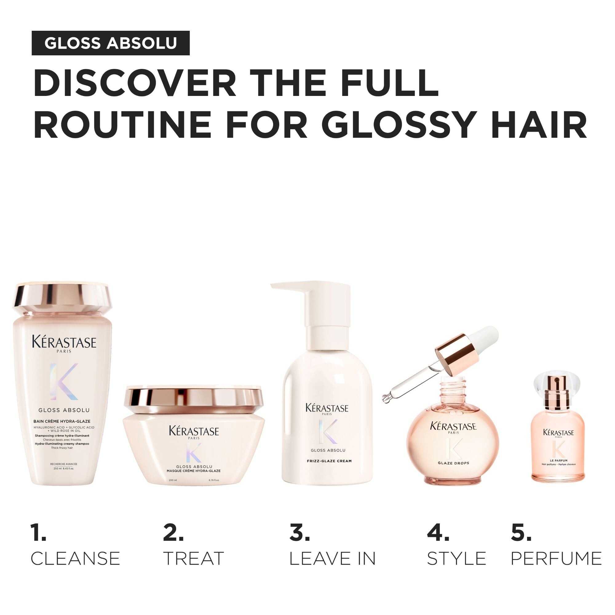 Gloss Absolu Frizz-Glaze Heat Protecting Cream
