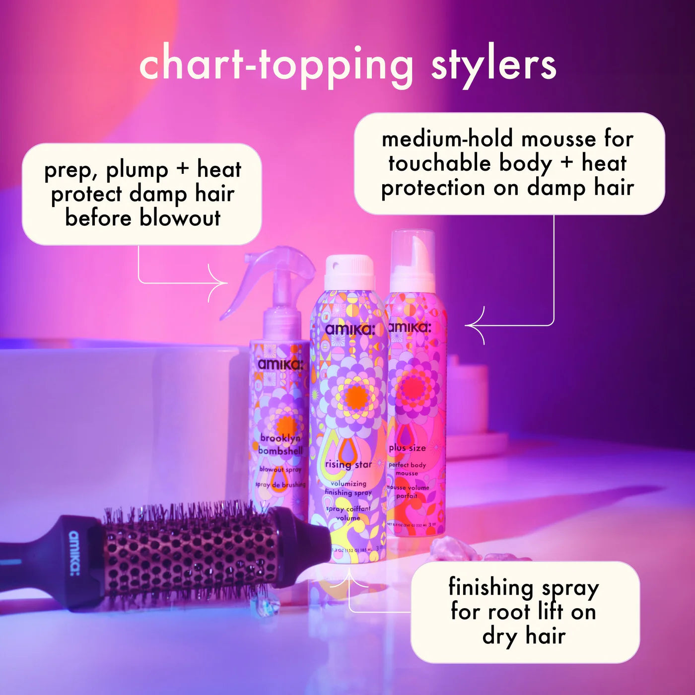 Brooklyn Bombshell Blowout + Blow Dry Spray