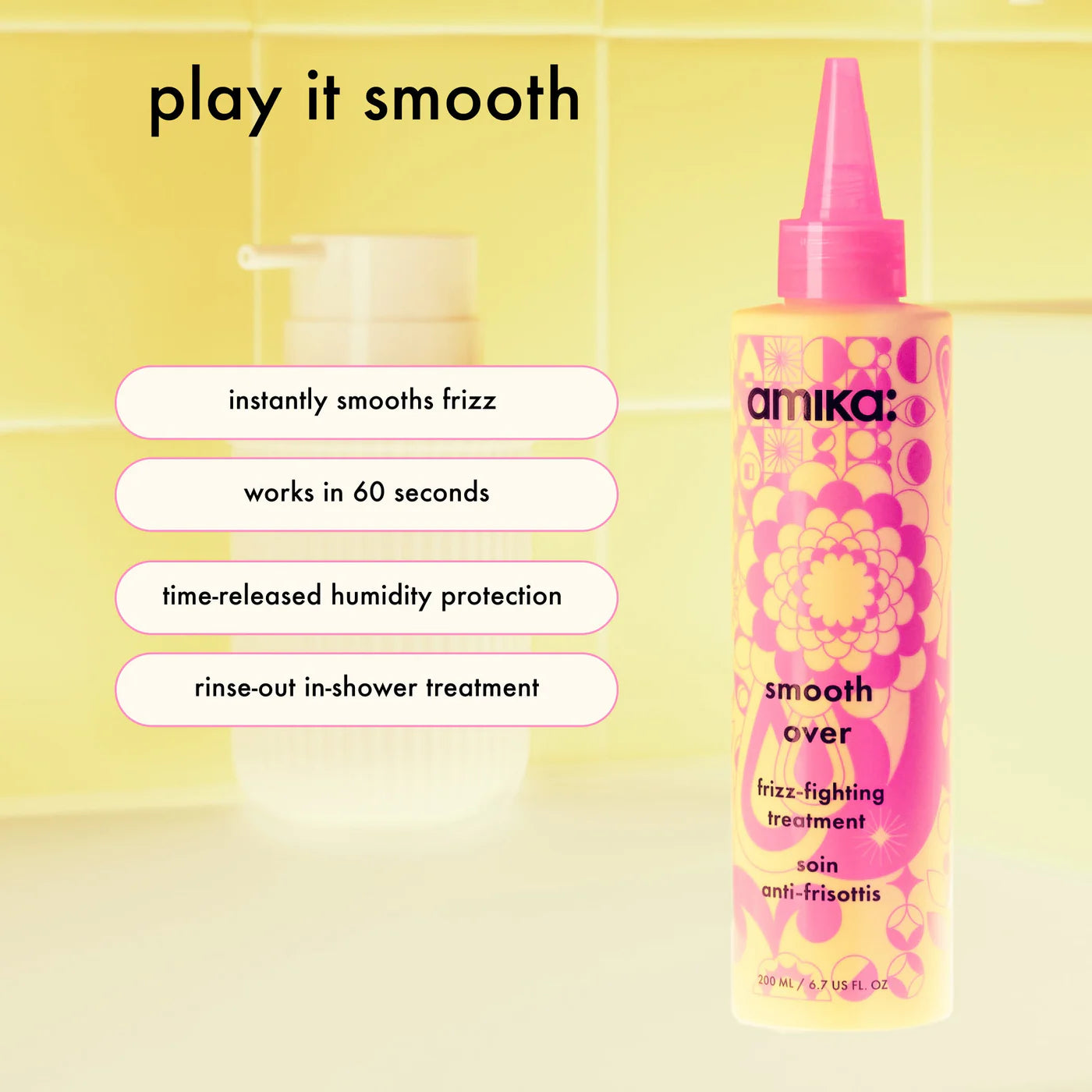 Smooth Over
Frizz-fighting Treatment Mask