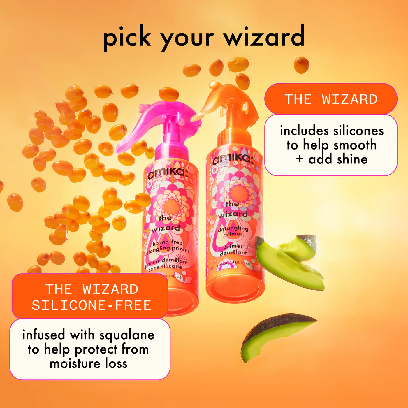 The Wizard Silicone-free Detangling Hair Primer