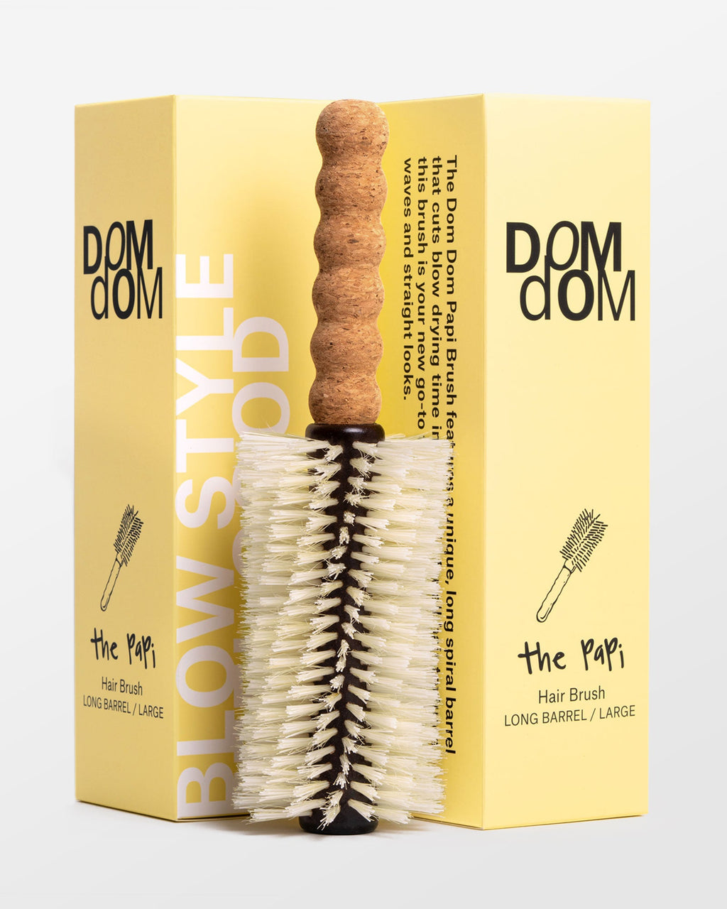 The Big Papi Long Barrel Boar / Nylon Brush