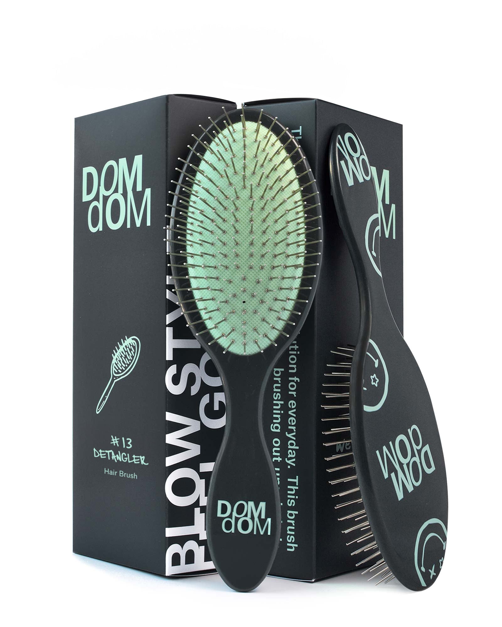 #13 Detangler Brush (Green)