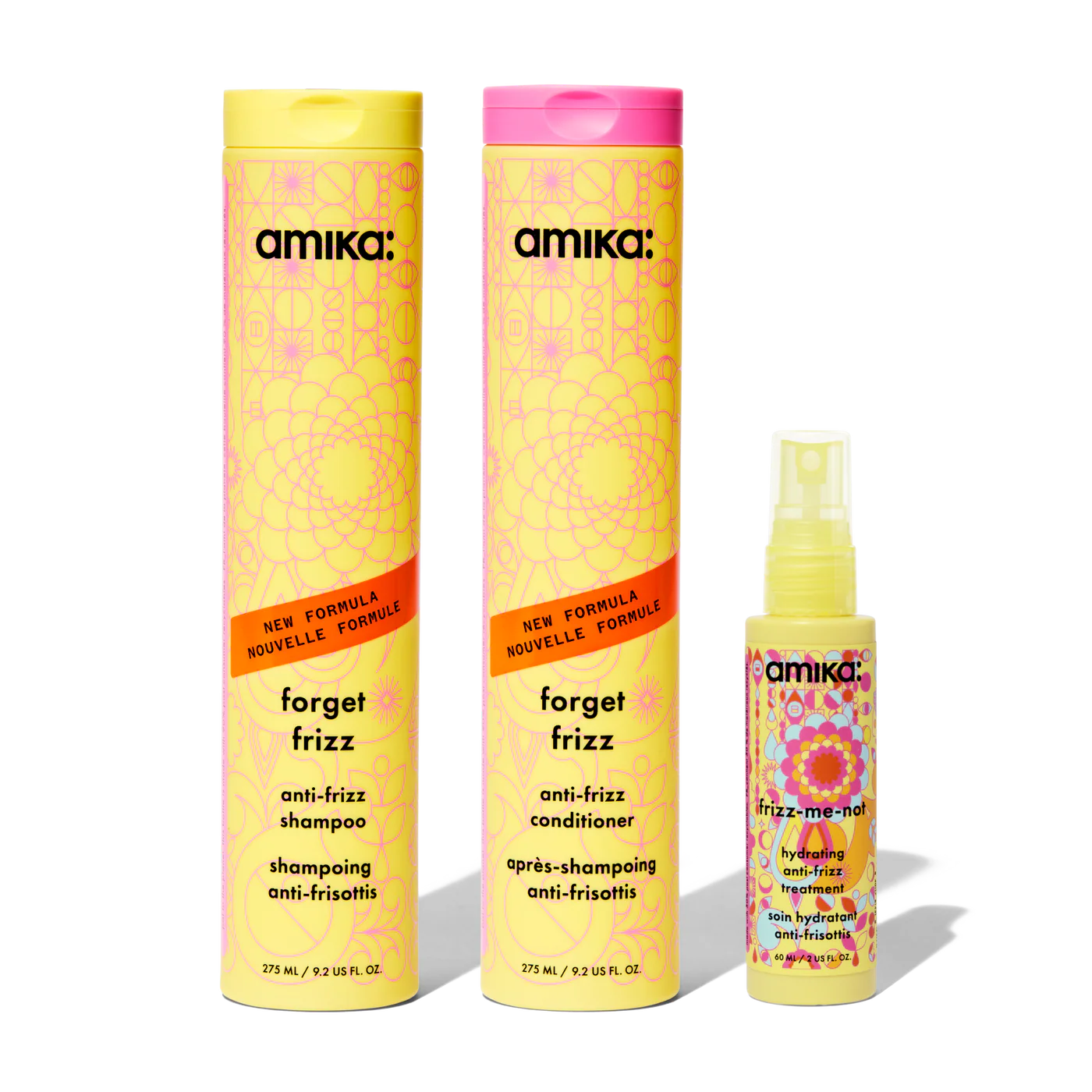 Frizz Fighters Setanti-frizz shampoo, conditioner + treatment