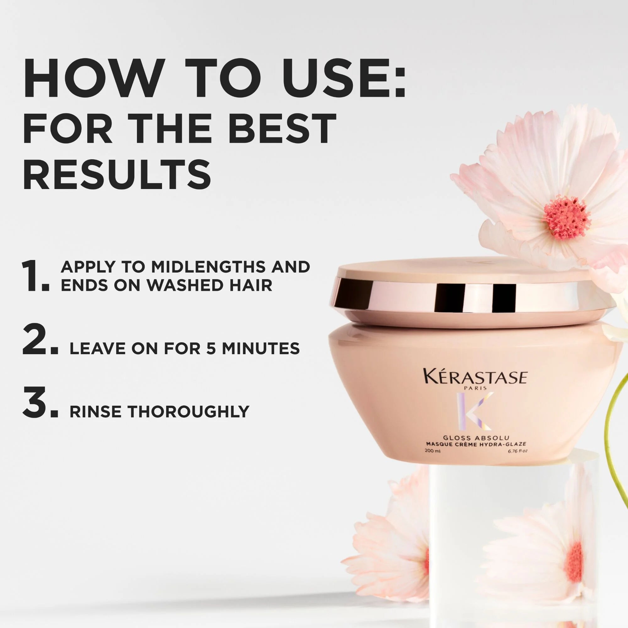Masque Creme Hydra-Glaze Anti-Frizz Hair Mask
