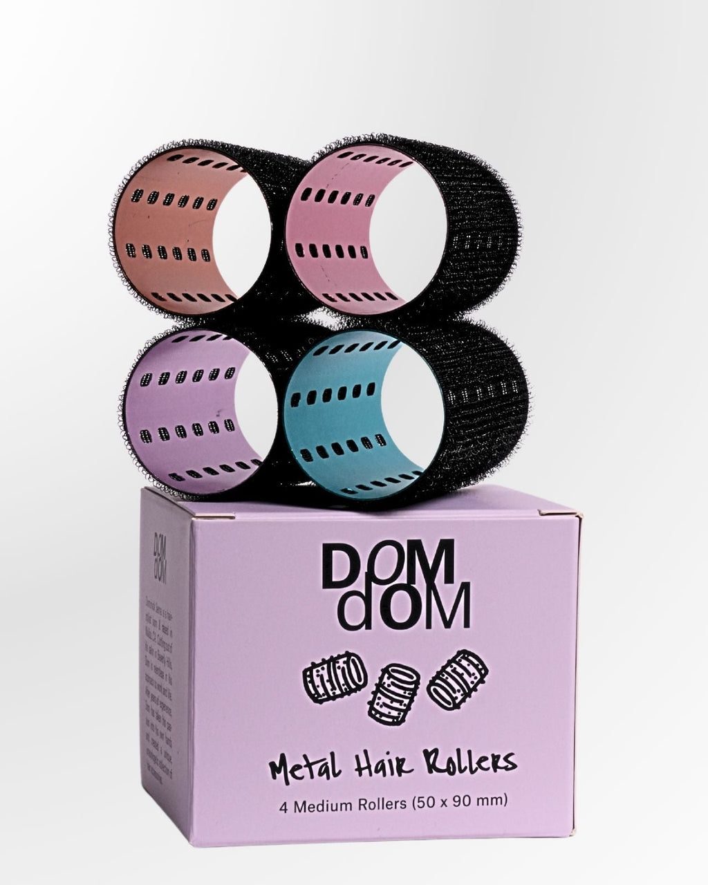 Dom Dom Medium Metal Hair Rollers