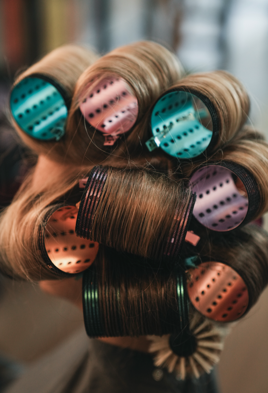 Dom Dom Medium Metal Hair Rollers