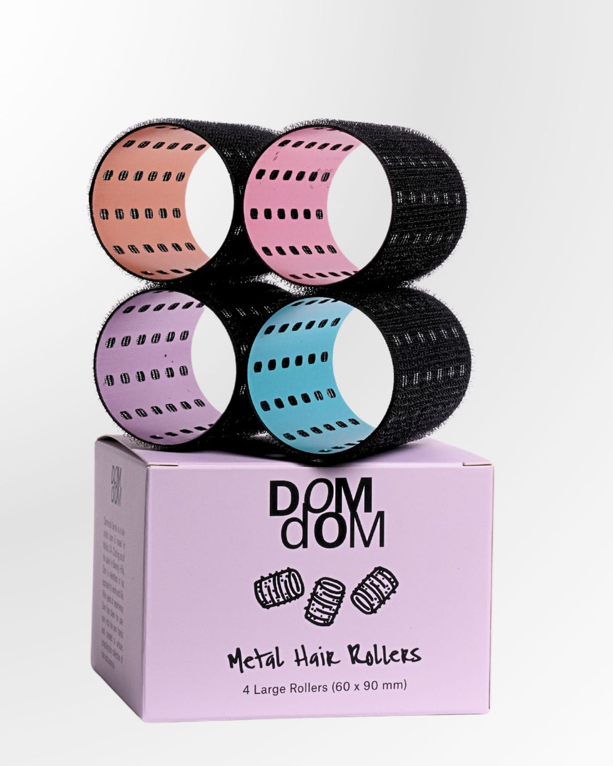 Dom Dom Large Metal Hair Rollers
