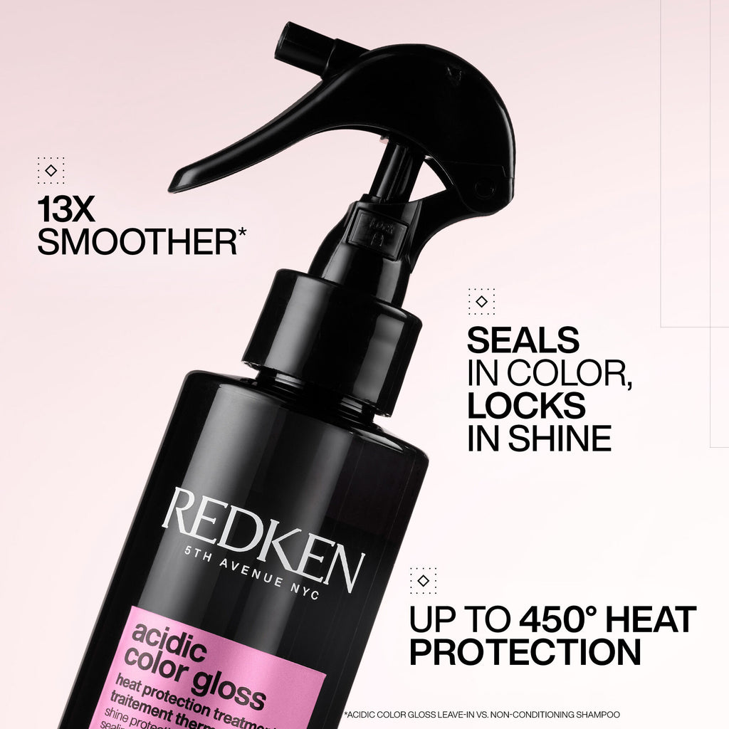 Acidic Color Gloss Heat Protection Leave-in Treatment