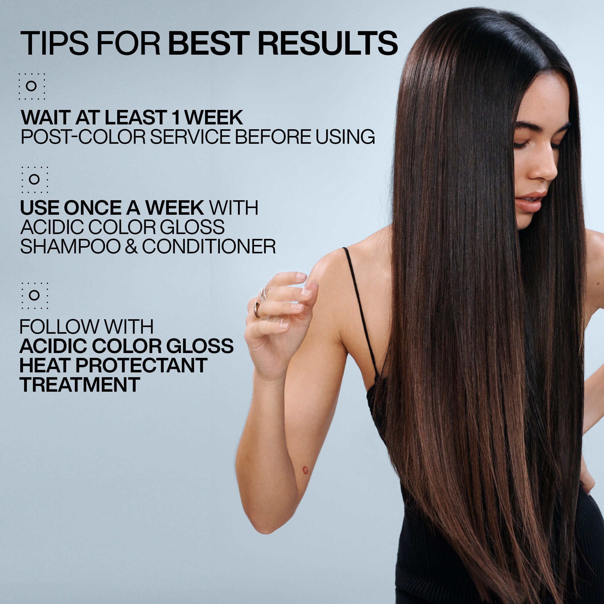 Acidic Color Gloss Activated Glass Gloss Treatment