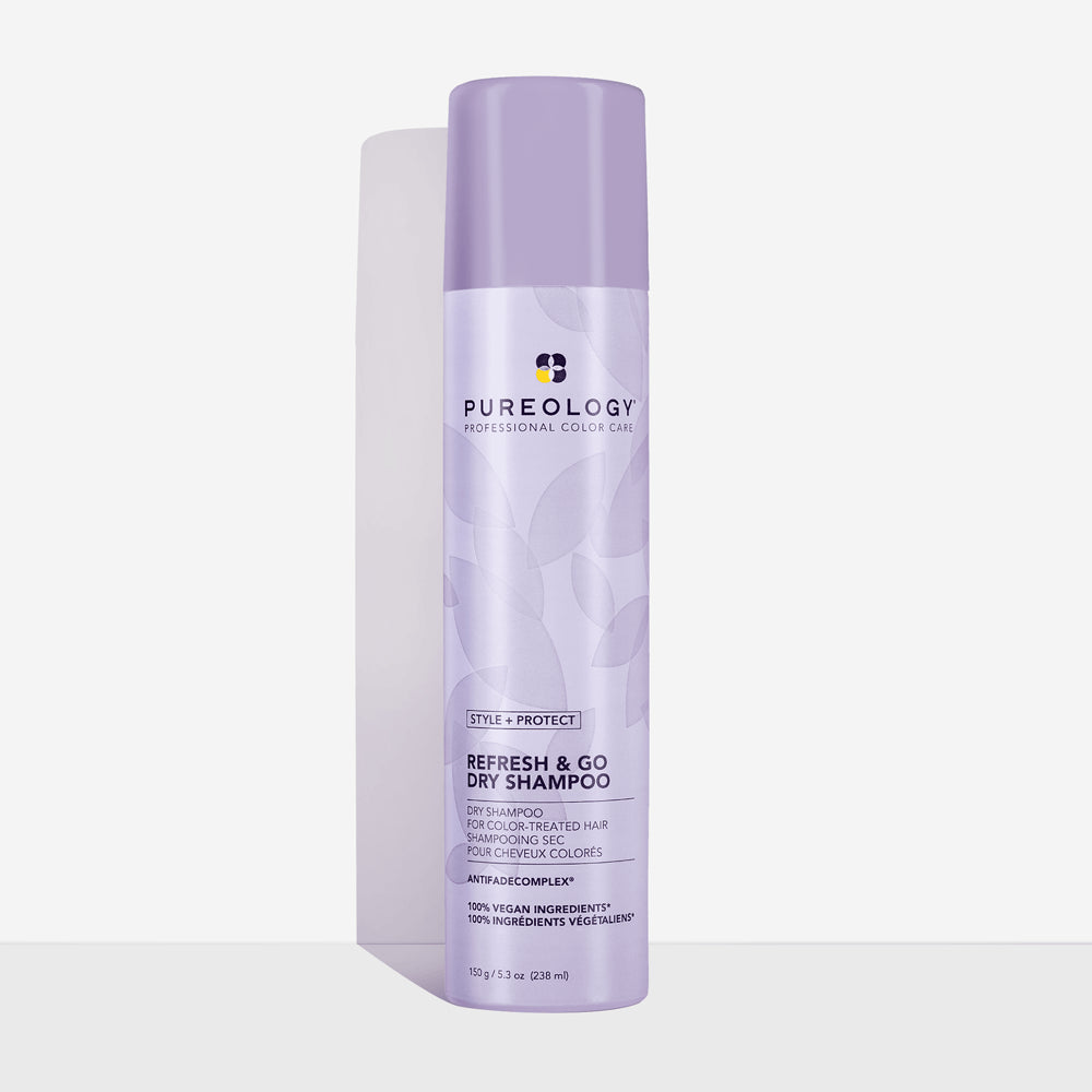 Style, protect refresh & go dry shampoo