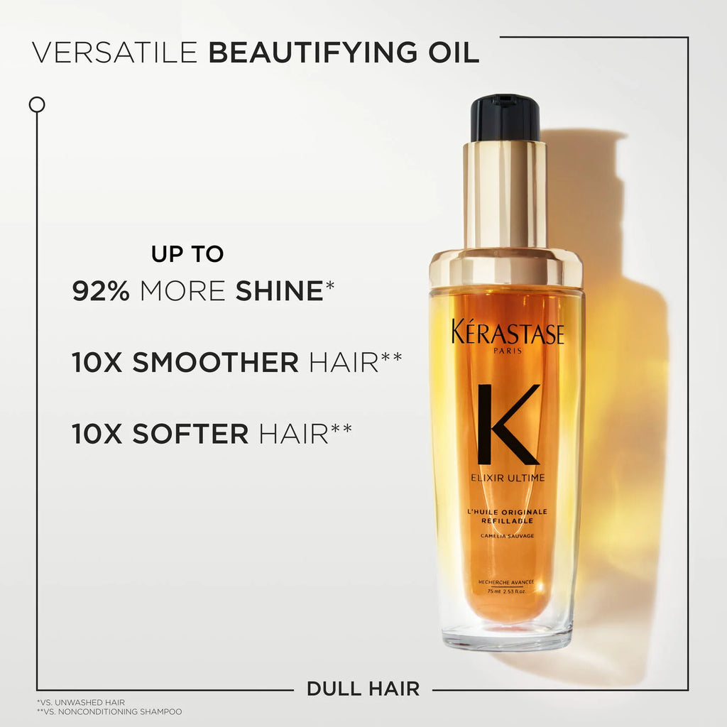Elixiur Ultimate Refillable Hydrating Hair Oil