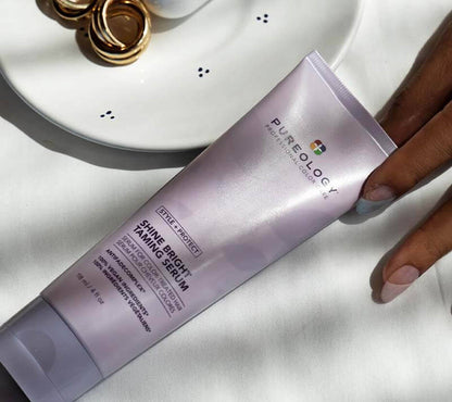 Style + Protect Shine Bright Taming Serum -Pureology