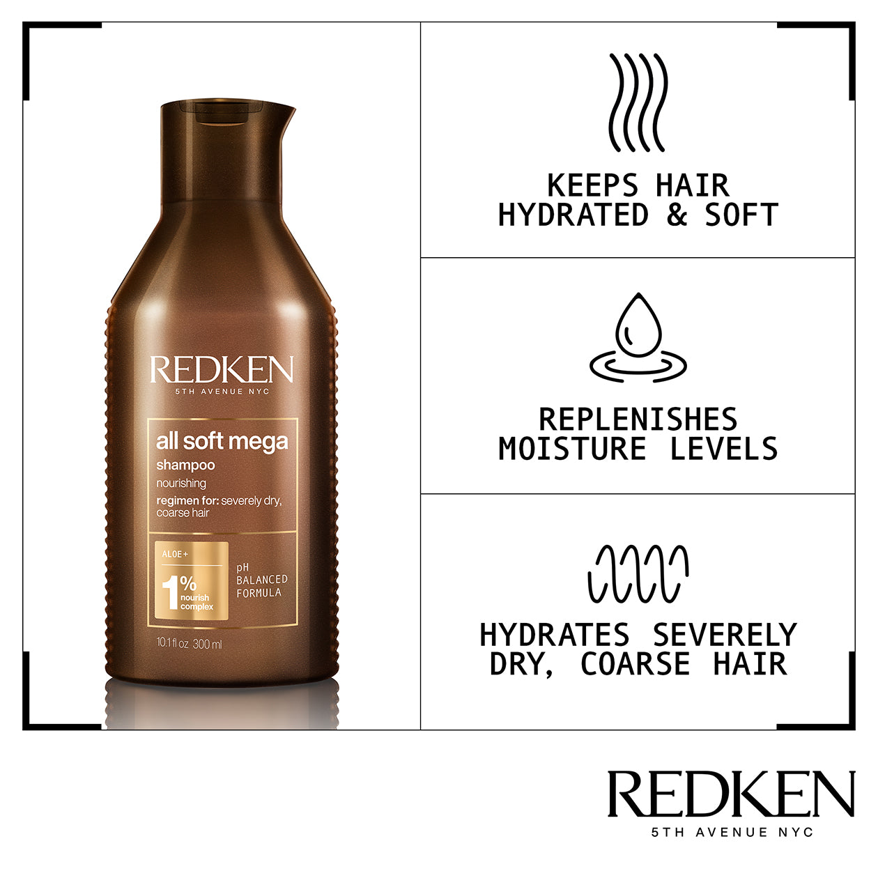 All Soft Mega Shampoo -Redken