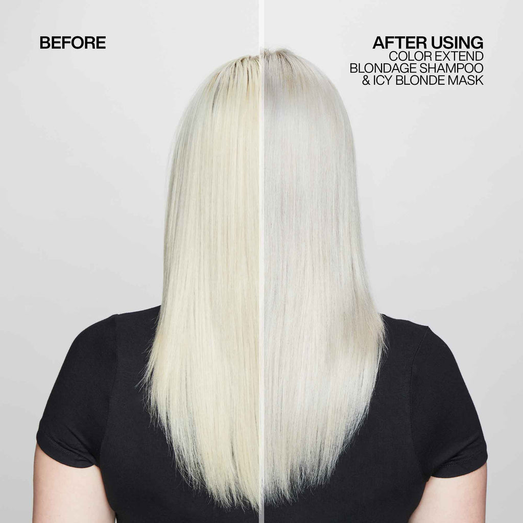 COLOR EXTEND BLONDAGE COLOR DEPOSITING MASK FOR ICY BLONDE HAIR COLOR