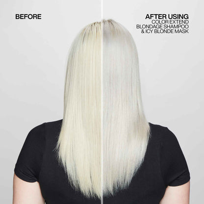 COLOR EXTEND BLONDAGE COLOR DEPOSITING MASK FOR ICY BLONDE HAIR COLOR