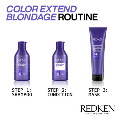 Color Extend Blondage Color Depositing