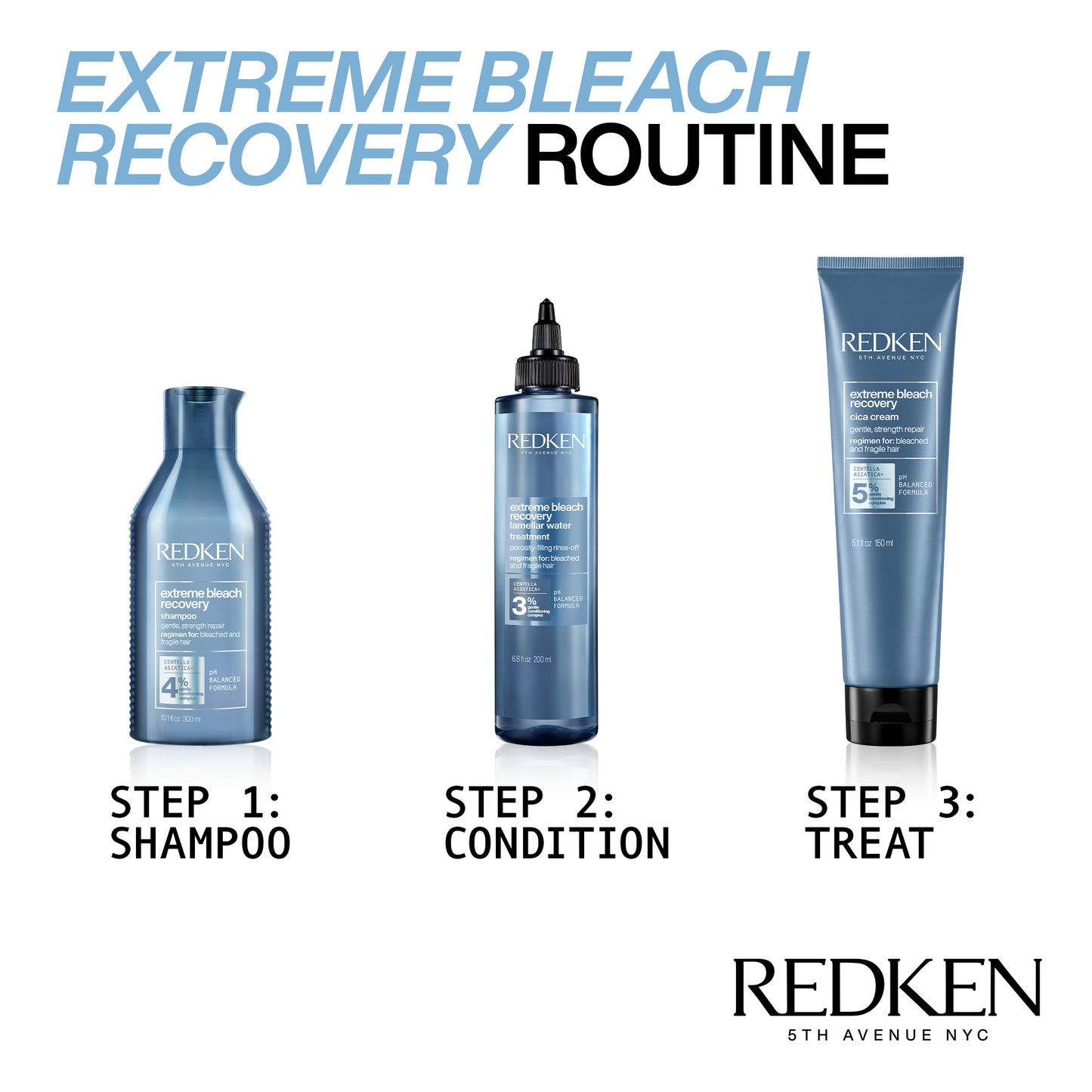 Extreme Bleach Recovery Cica Cream Leave-in Treatment